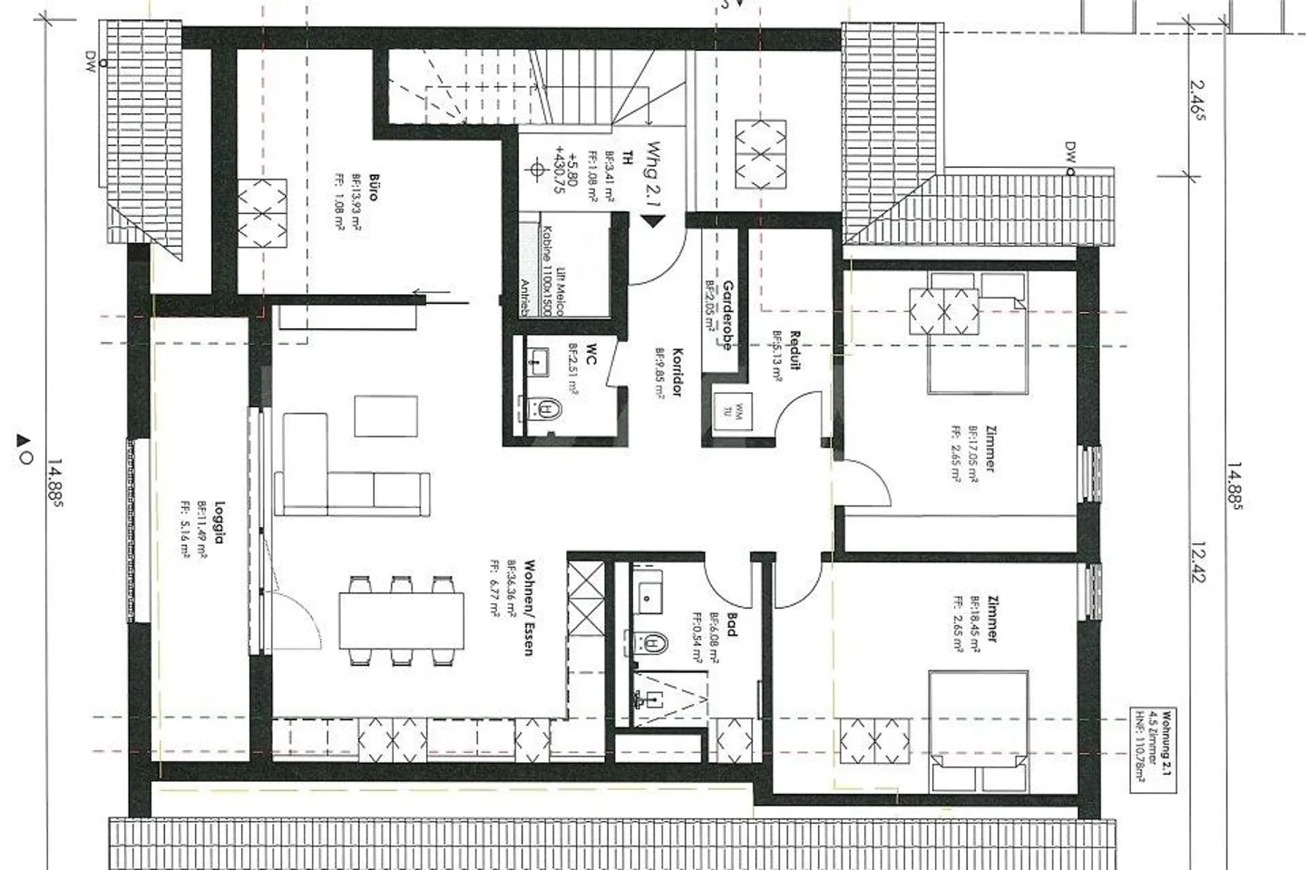 5 moderne nuove appartamenti nel cuore di Hellikon in affitto - Foto 8 di 13