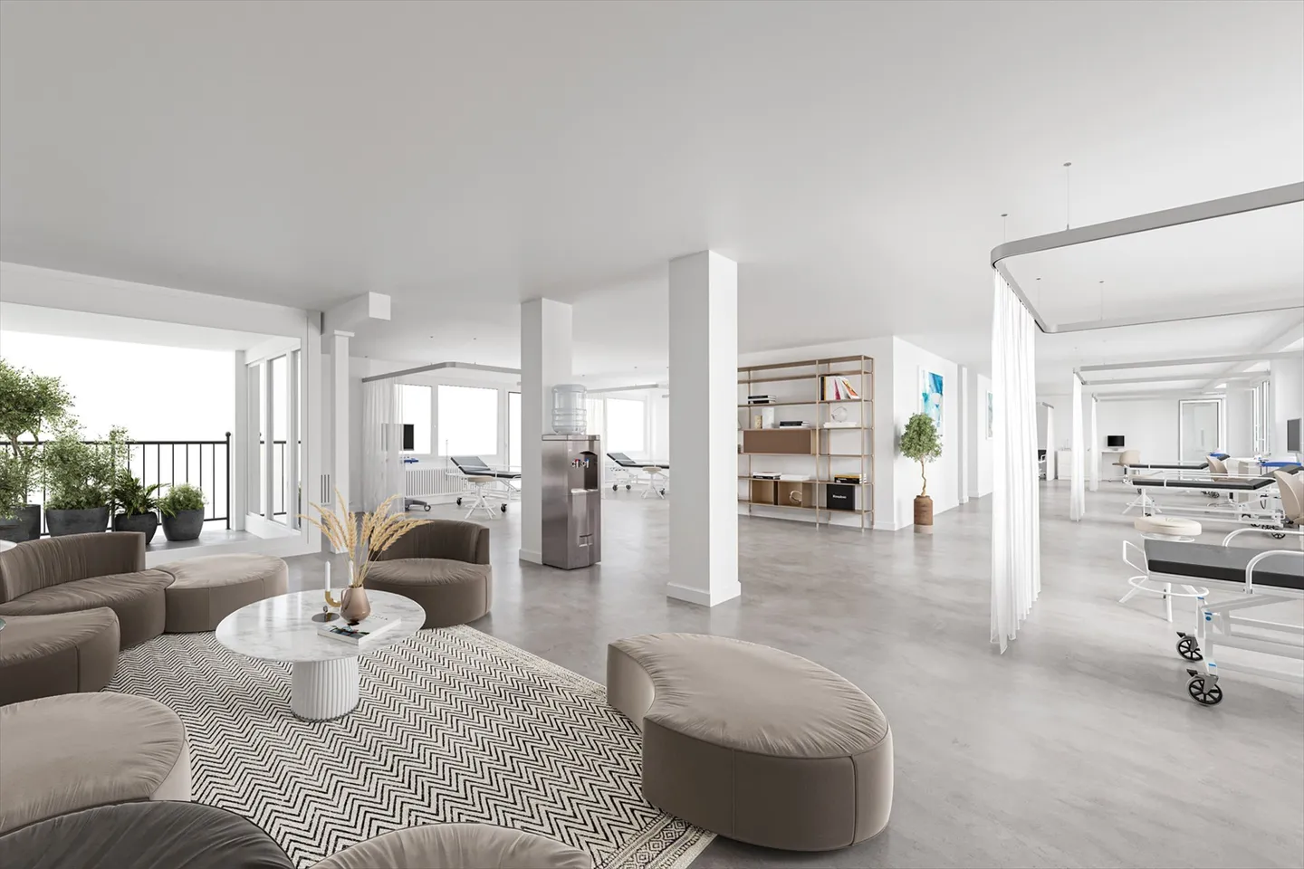Modern rental space for office, practice or retail - Working on the Reuss - Photo 1 of 8