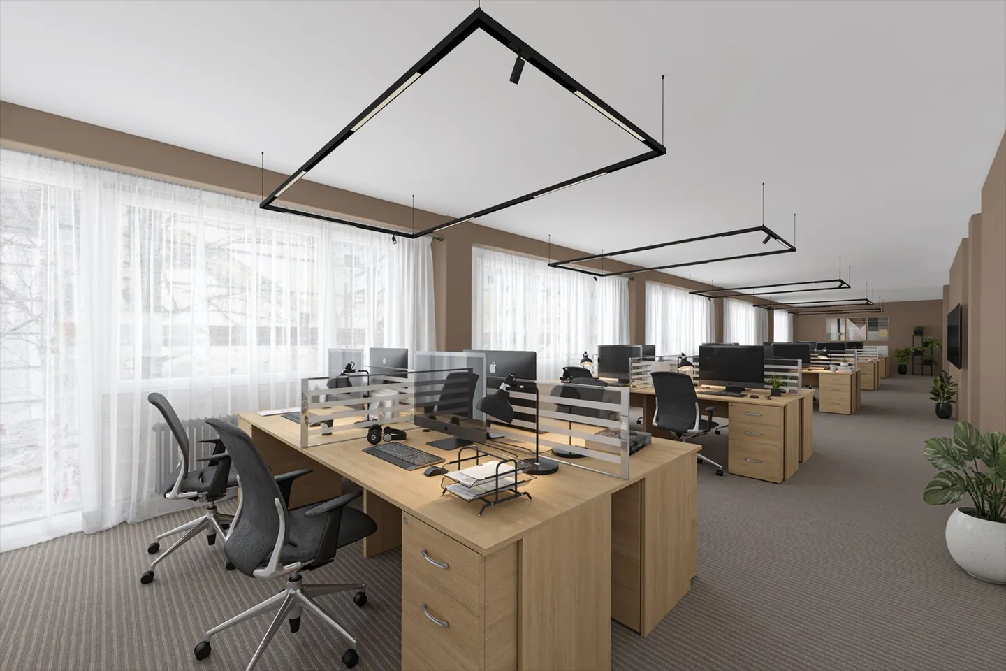 Modern rental space for office, practice or retail - Working on the Reuss - Photo 5 of 8