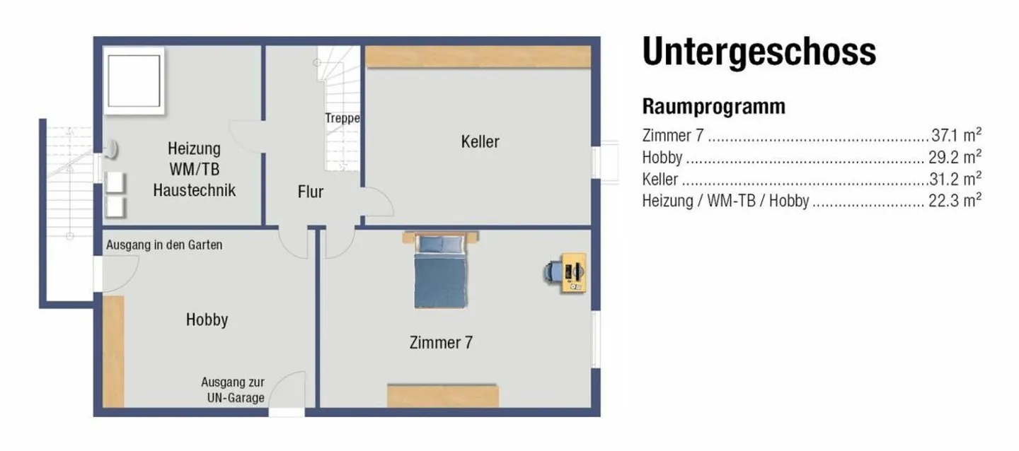 7.5-Zimmer Einfamilienhaus an ruhiger Lage mit Weitsicht, grossem Garten und Swimming Pool - Foto 12 von 14