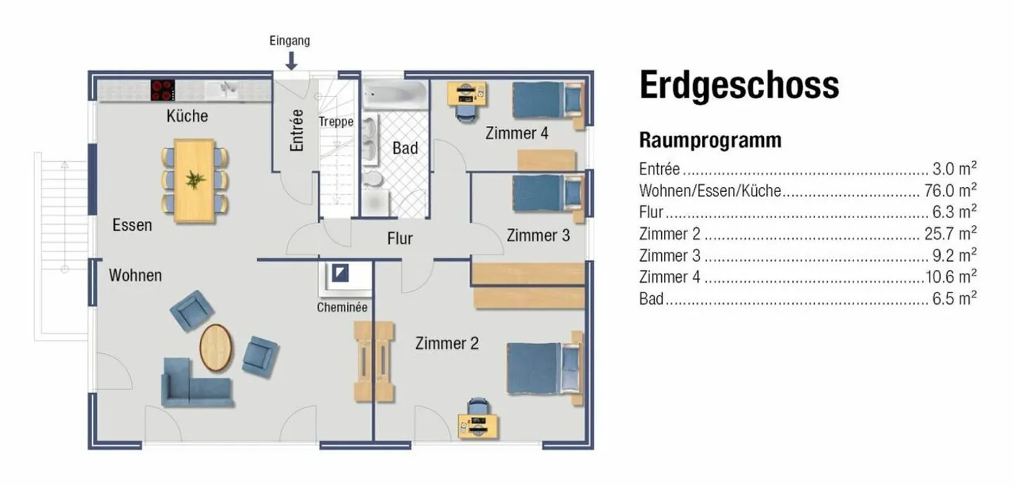 7.5-Zimmer Einfamilienhaus an ruhiger Lage mit Weitsicht, grossem Garten und Swimming Pool - Foto 13 von 14