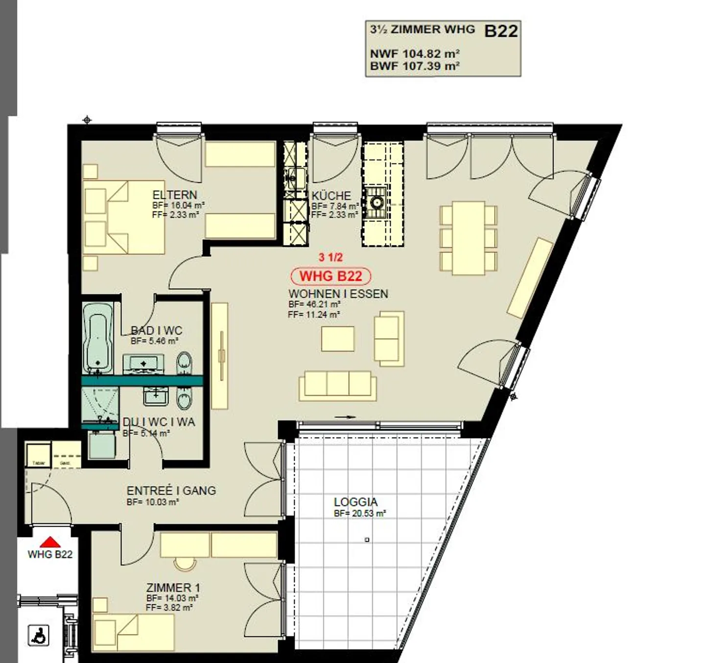 Modernes Apartment in der Natur - Foto 9 von 9