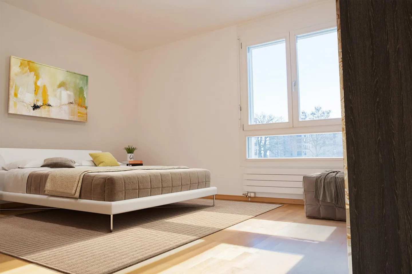 Geräumige 4½-Zimmer-Wohnung in einer grünen Umgebung - Foto 7 von 10