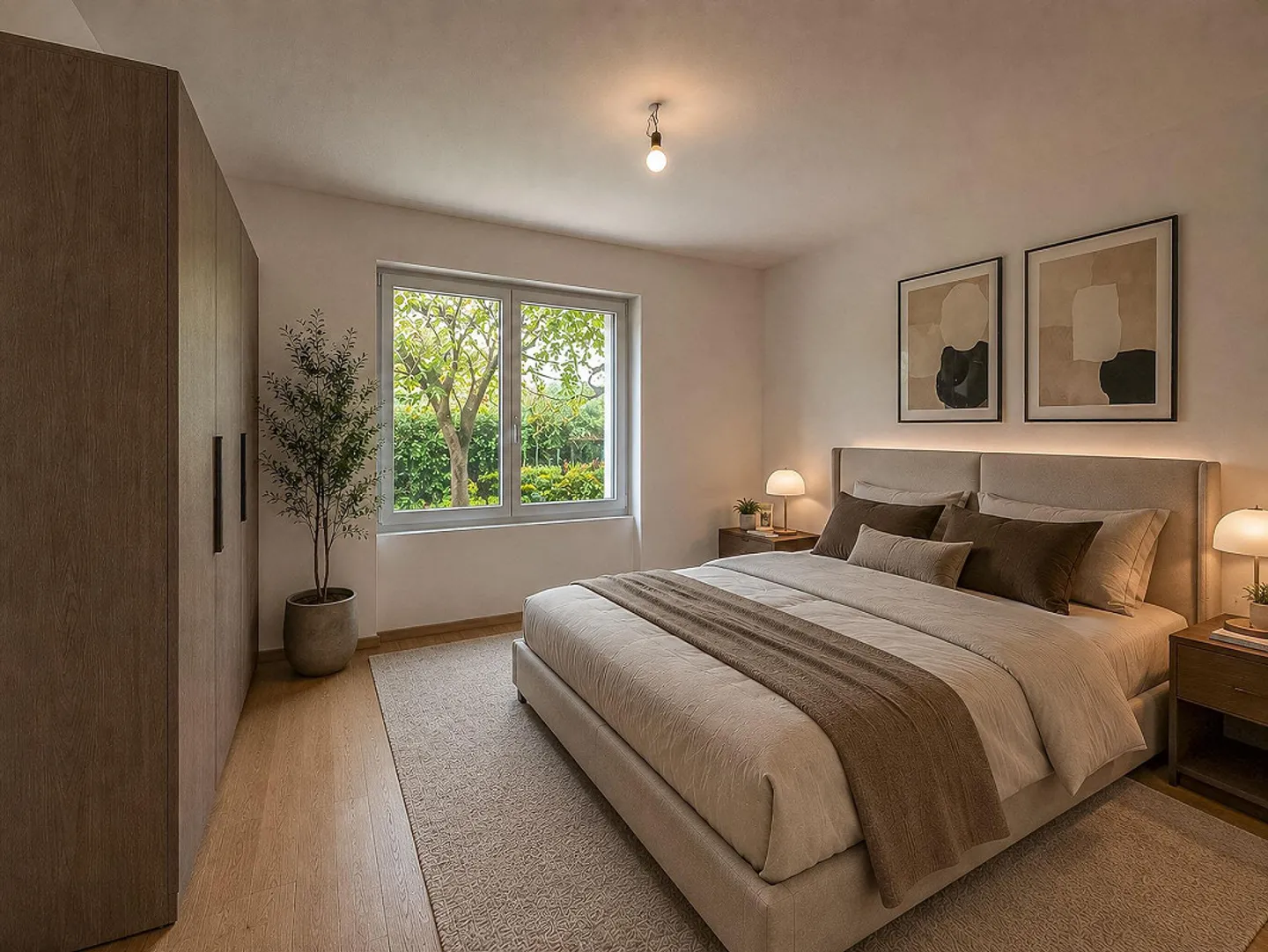Modern 3.5-room apartment with lake view newly built in Massagno - Photo 5 of 13