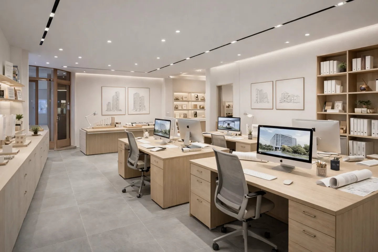 Large window front and 73 m2 commercial space, with 45 m2 storage - Photo 2 of 8