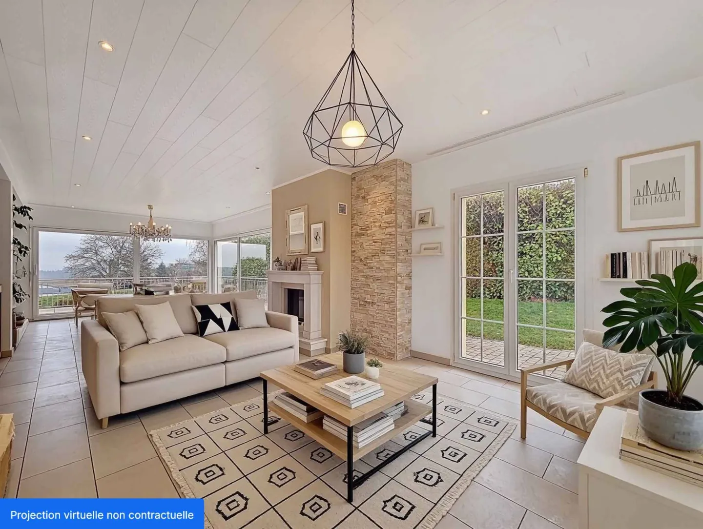 Une villa individuelle exceptionnelle dans un environnement verdoyant - Photo 6 sur 13