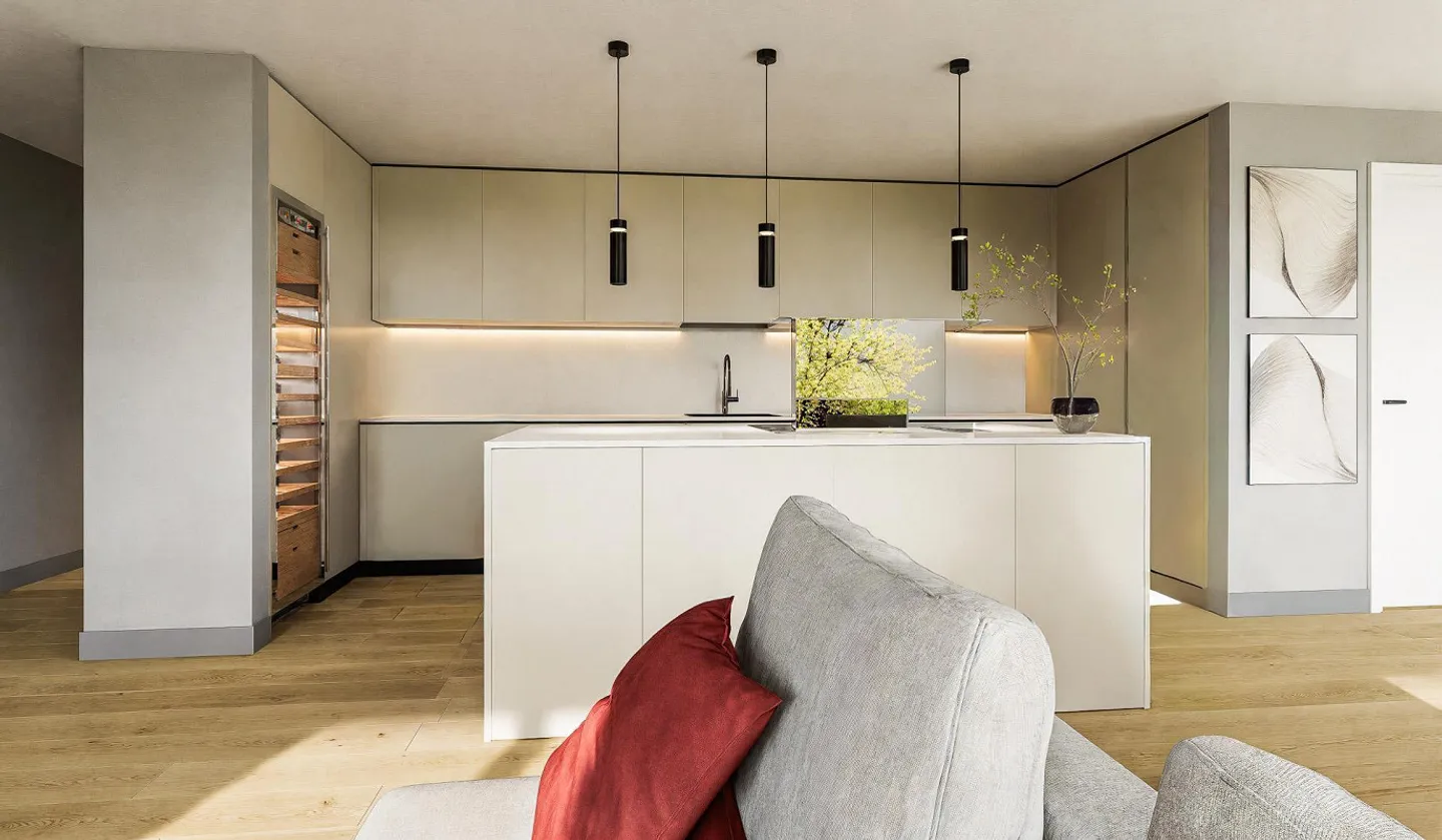 Appartement mit Garten in Bosco Luganese - Foto 6 von 9