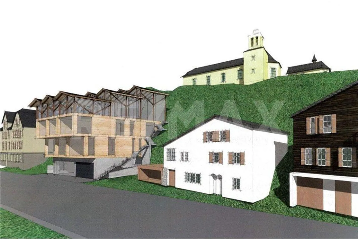 Unbuilt land 826 m² with great potential in Unterschächen UR - Photo 12 of 13