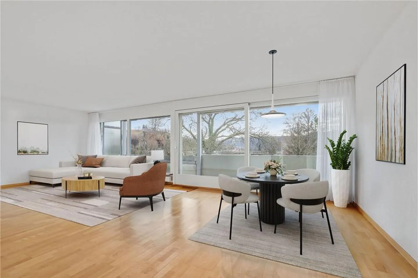 Stilvolle 4½-Zimmerwohnung mit beheiztem Bastelraum an beliebter La... - Photo 1 sur 13