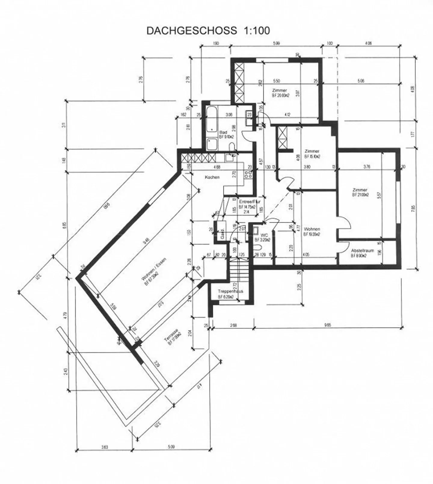 Grosszügige 4.5 Zimmer-Dachwohnung mit Cheminée - Foto 14 von 14