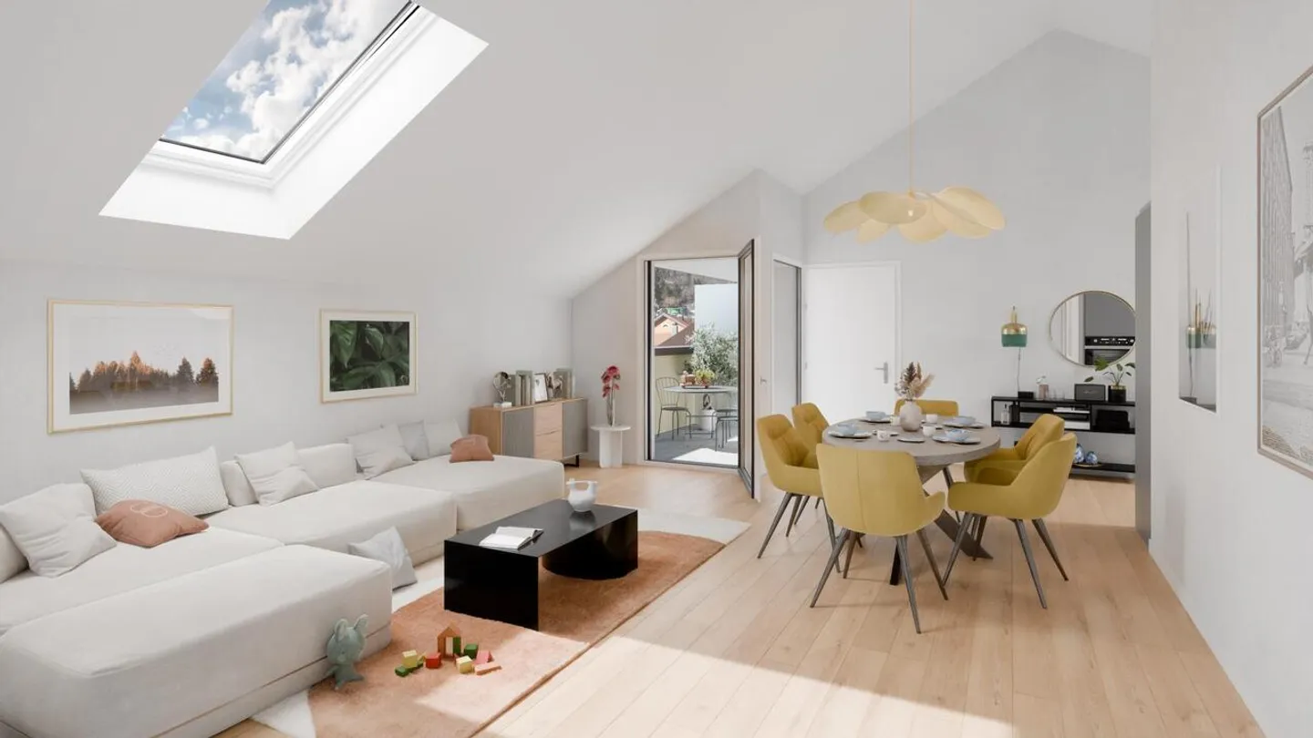 Appartement contemporain avec jardin - Photo 5 sur 10