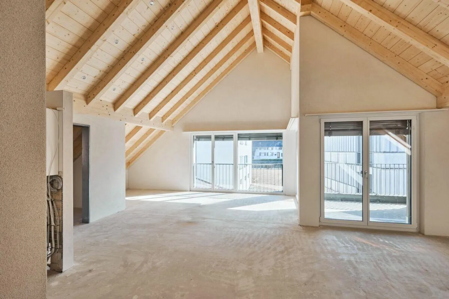 4 1/2-room apartment in the attic with balcony and attic - Photo 12 of 13