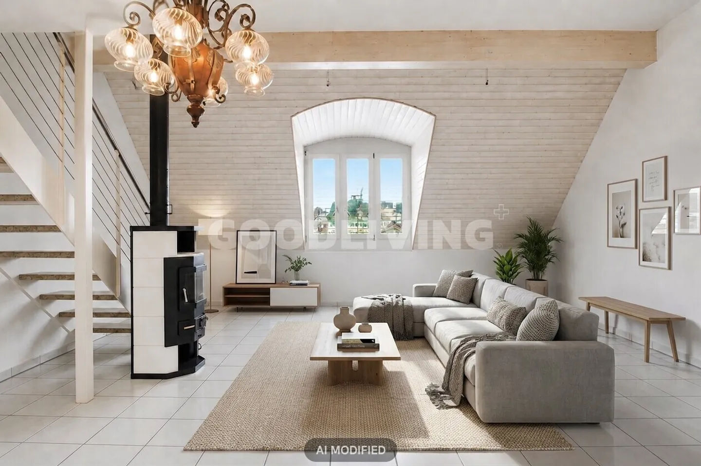 Dachwohnung mit Weitsicht und ruhiger Wohnlage in Klingnau - Photo 1 of 6