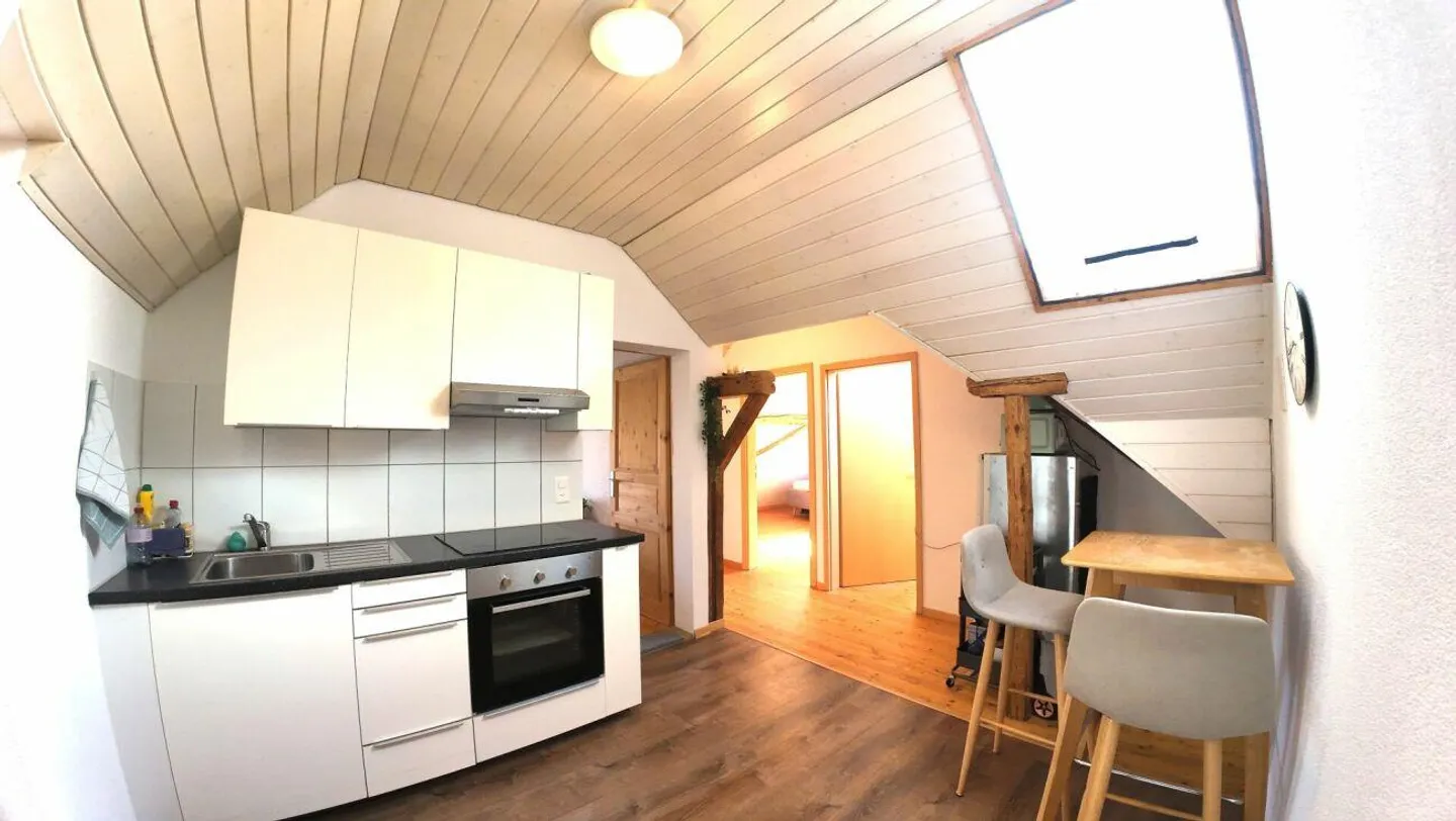 Idyllische 3-Zimmer Dachwohnung - Foto 2 von 12