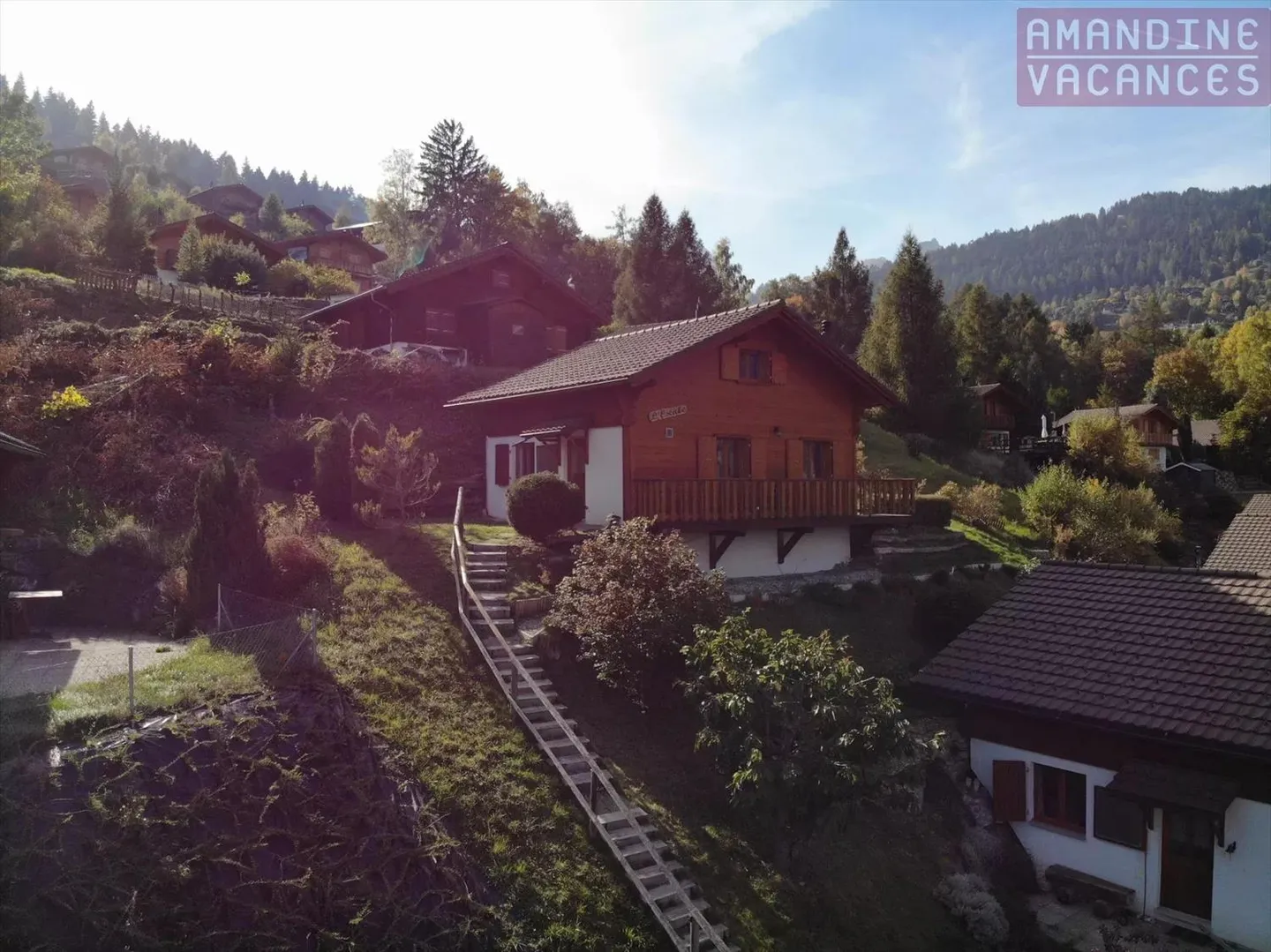 Jahresmiete: kleines gemütliches Chalet mit 3 Zimmern - Foto 10 von 13