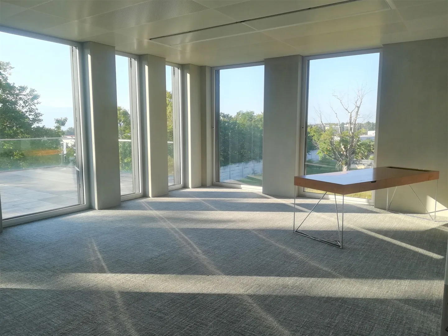 Minergie-Gebäude, Büros, 900 teilbare 450 m2 Plug & Play mit Aussicht und Terrasse - Foto 4 von 12