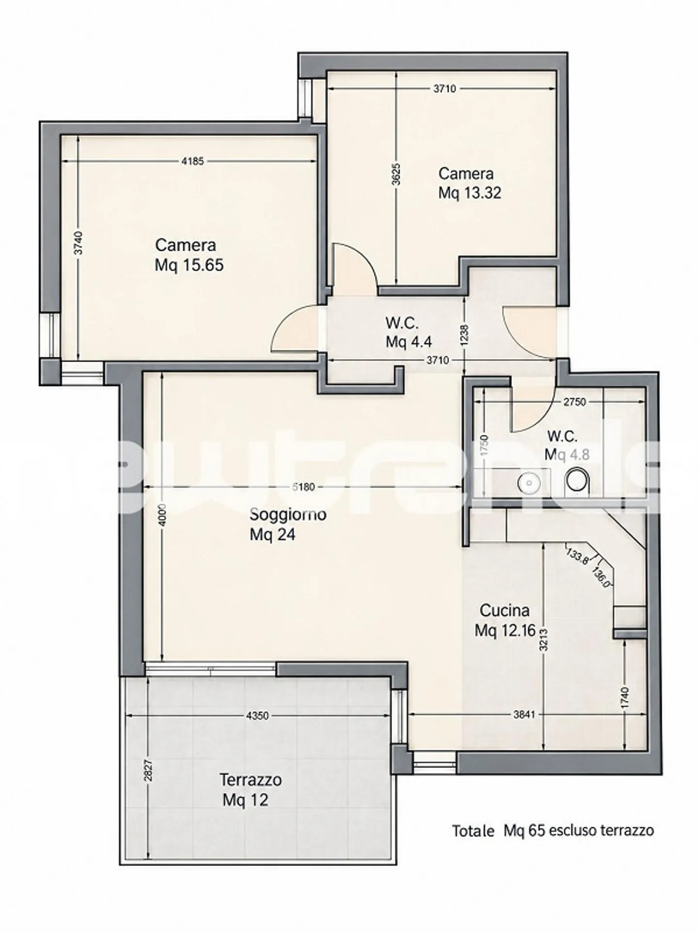 Savosa: affittasi moderno appartamento/loft di 3.5 locali - Photo 15 sur 15