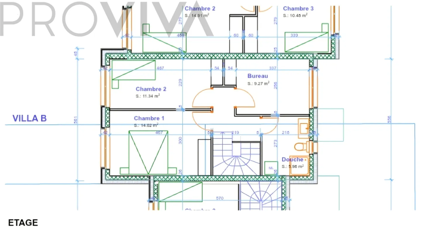 Maison de rangée de 4,5 pièces - Photo 4 sur 5