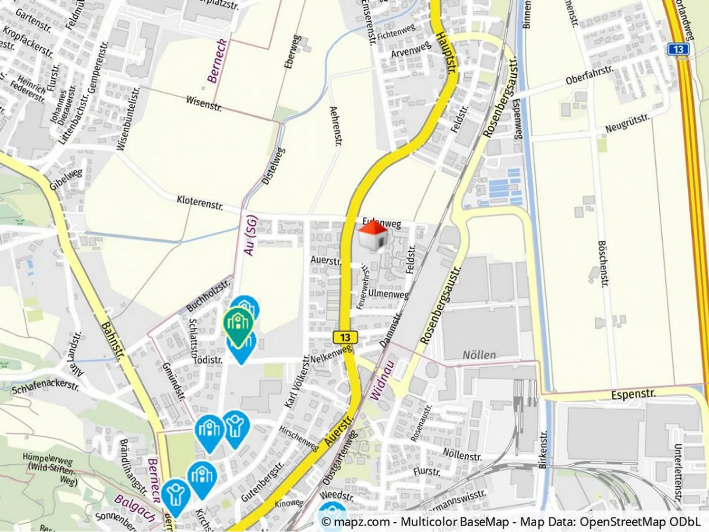 Comfortable large 3.5-room apartment in the green - Photo 12 of 12