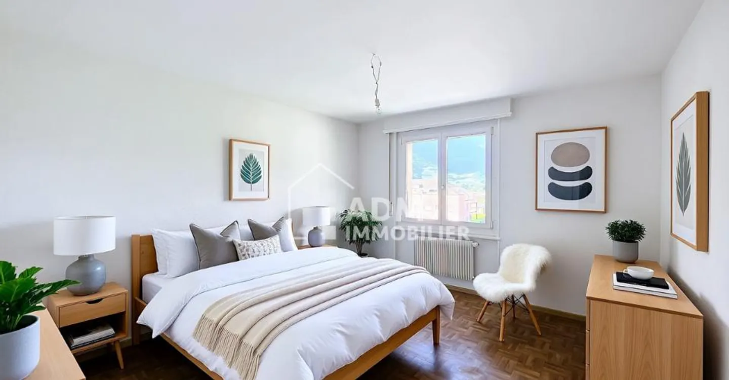 Appartement lumineux 4.5 pièces - Photo 3 sur 9