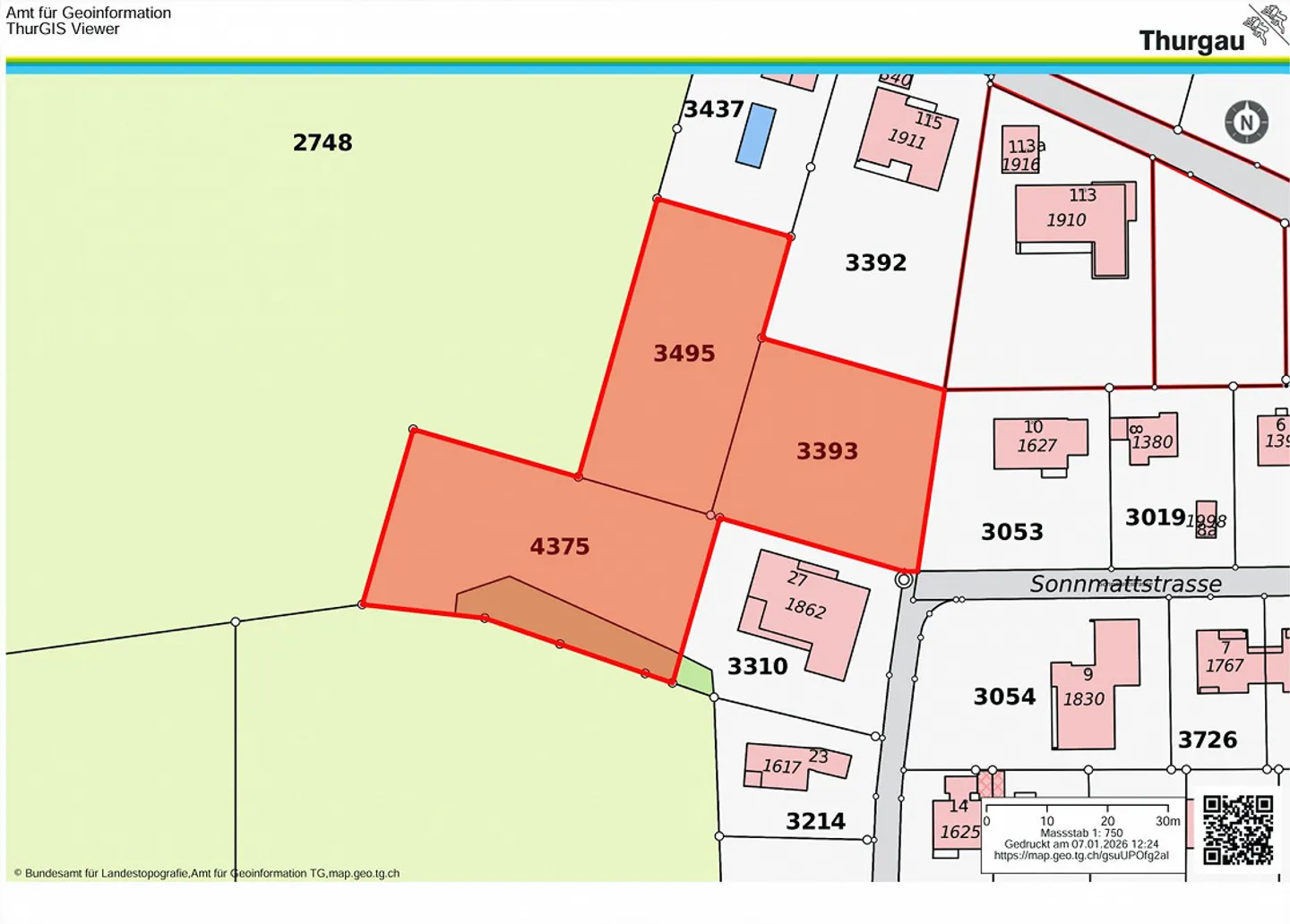 Paquet de terrain attractif W2a avec trois parcelles dans un emplacement exceptionnel - Photo 1 sur 1