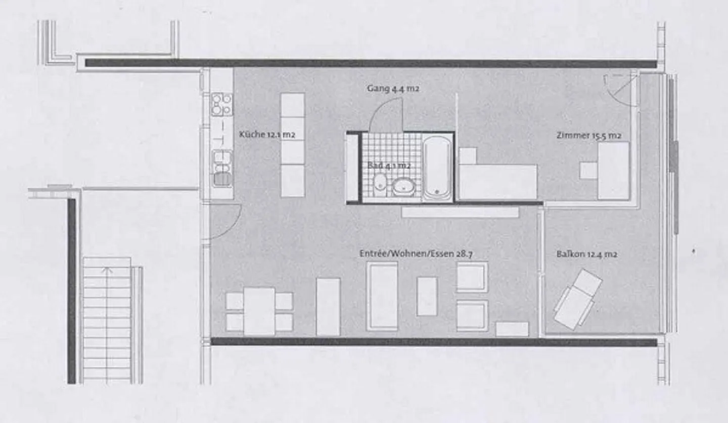 Become a tenant of a great apartment in the "Eichrain"! - Photo 9 of 9