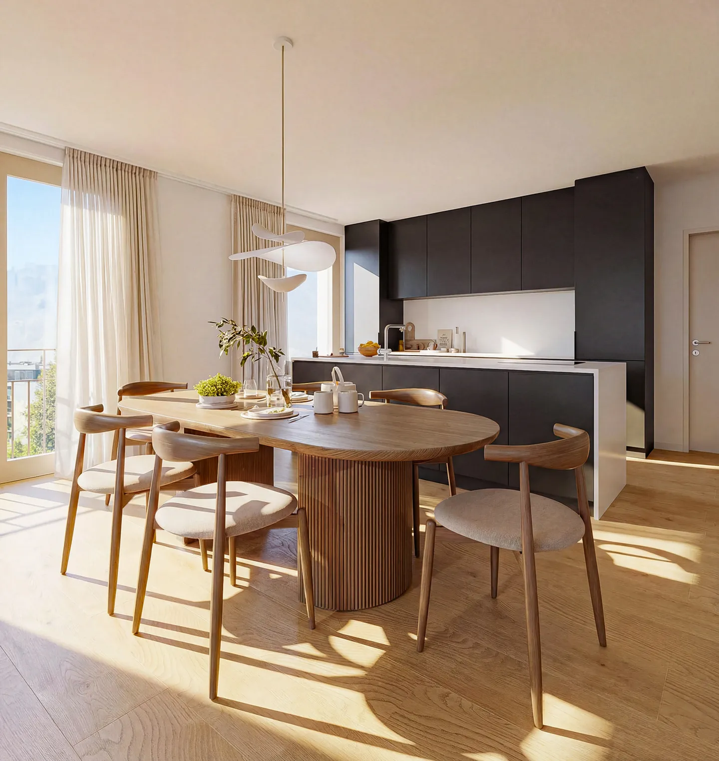 Modernes Gartenapartment in Seon - Foto 4 von 13