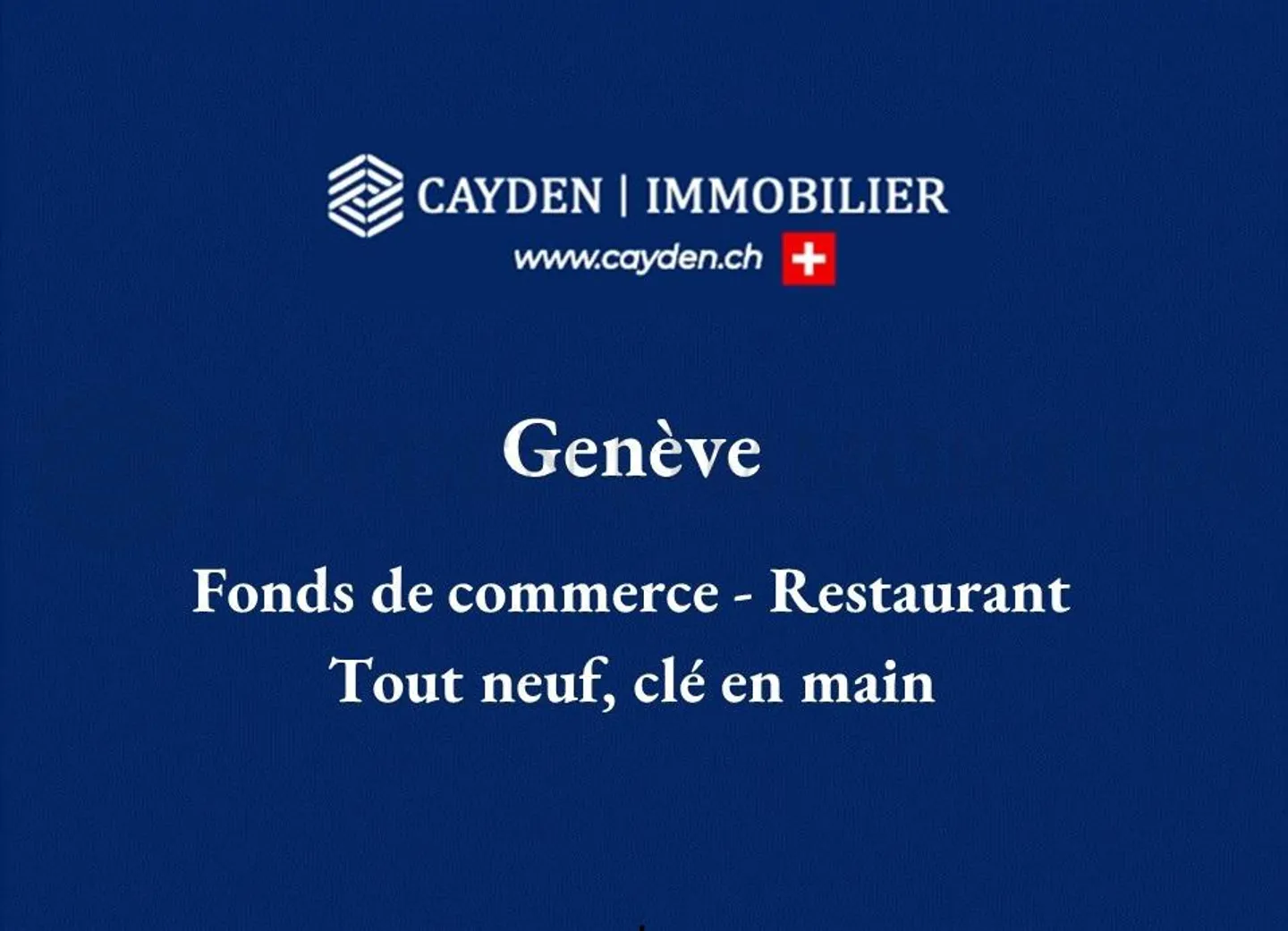 Restaurant Rénové Neuf - Photo 1 sur 1