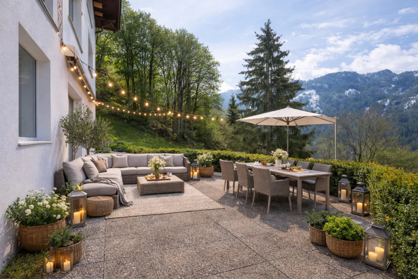 Vivre avec une vue. Appartement de 4,5 pièces fraîchement rénové près d'Arosa - Photo 1 sur 17