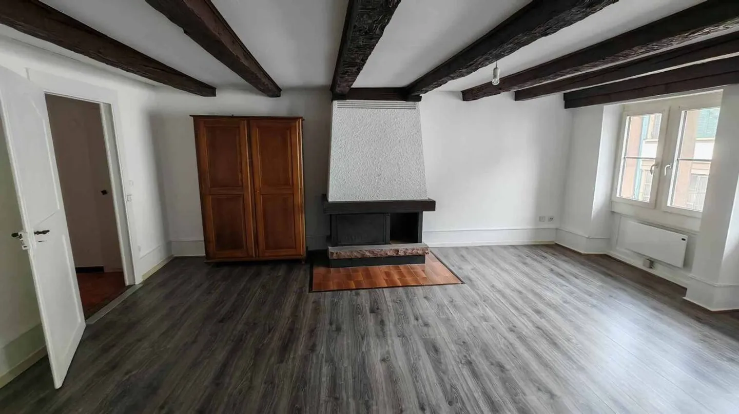 «Zu vermieten 1,5-Zimmer-Wohnung im historischen Zentrum von Yverdon-les-Bains» - Foto 5 von 12