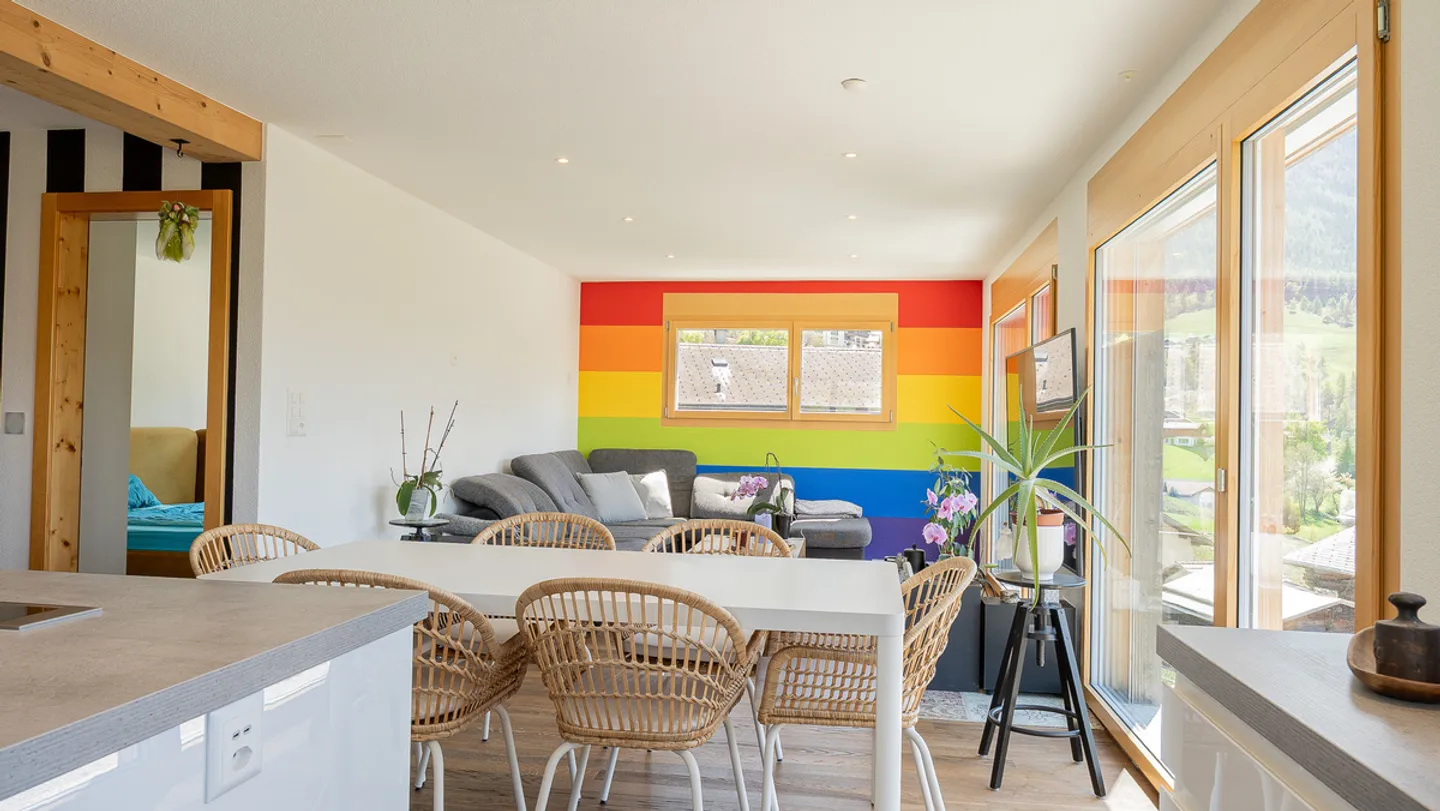 Moderne 4.5-Zimmer-Wohnung mit Aussicht - Foto 5 von 13