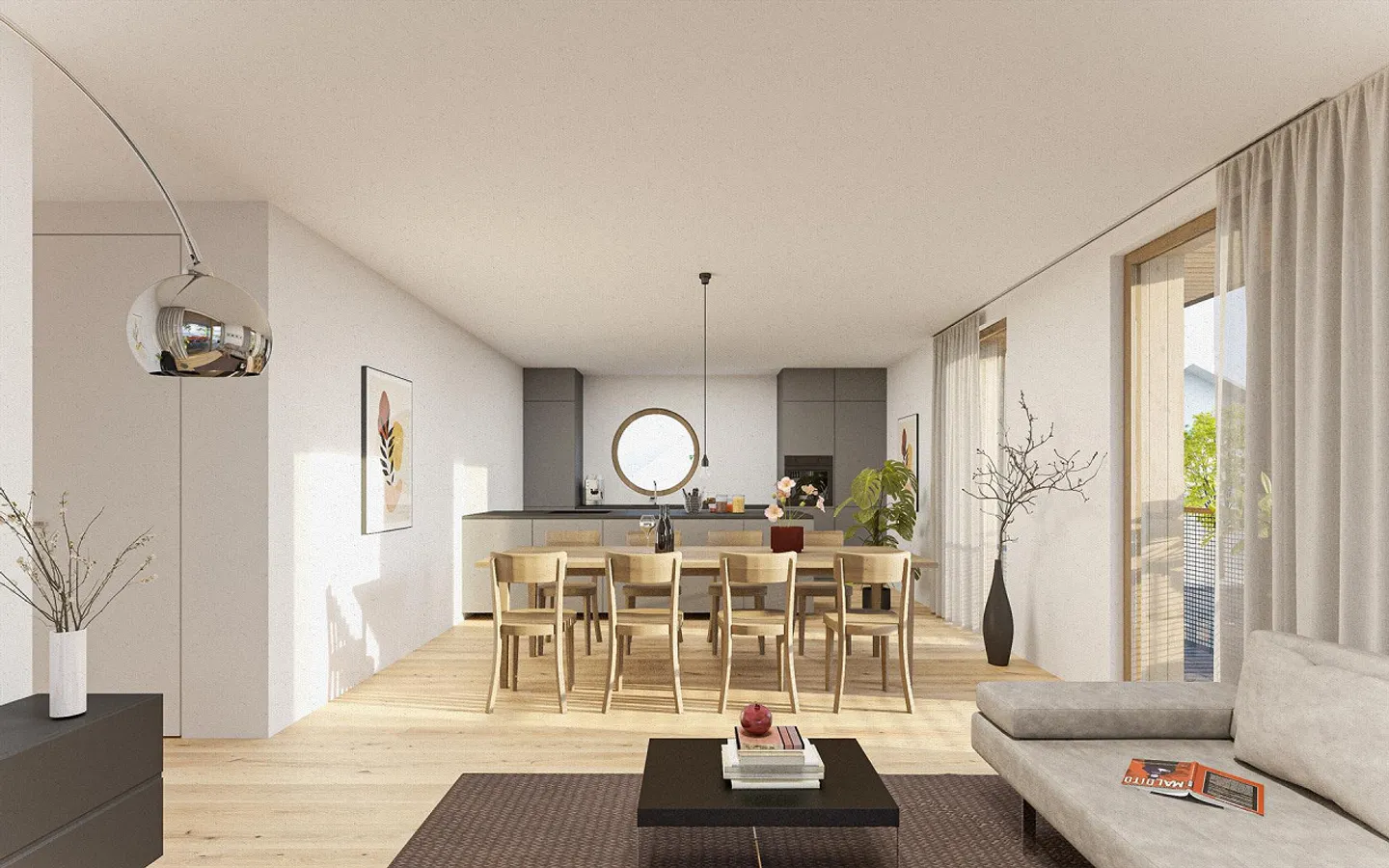 DOMUS - Living made enjoyable! Apartment East on the 1st floor - Photo 3 of 6