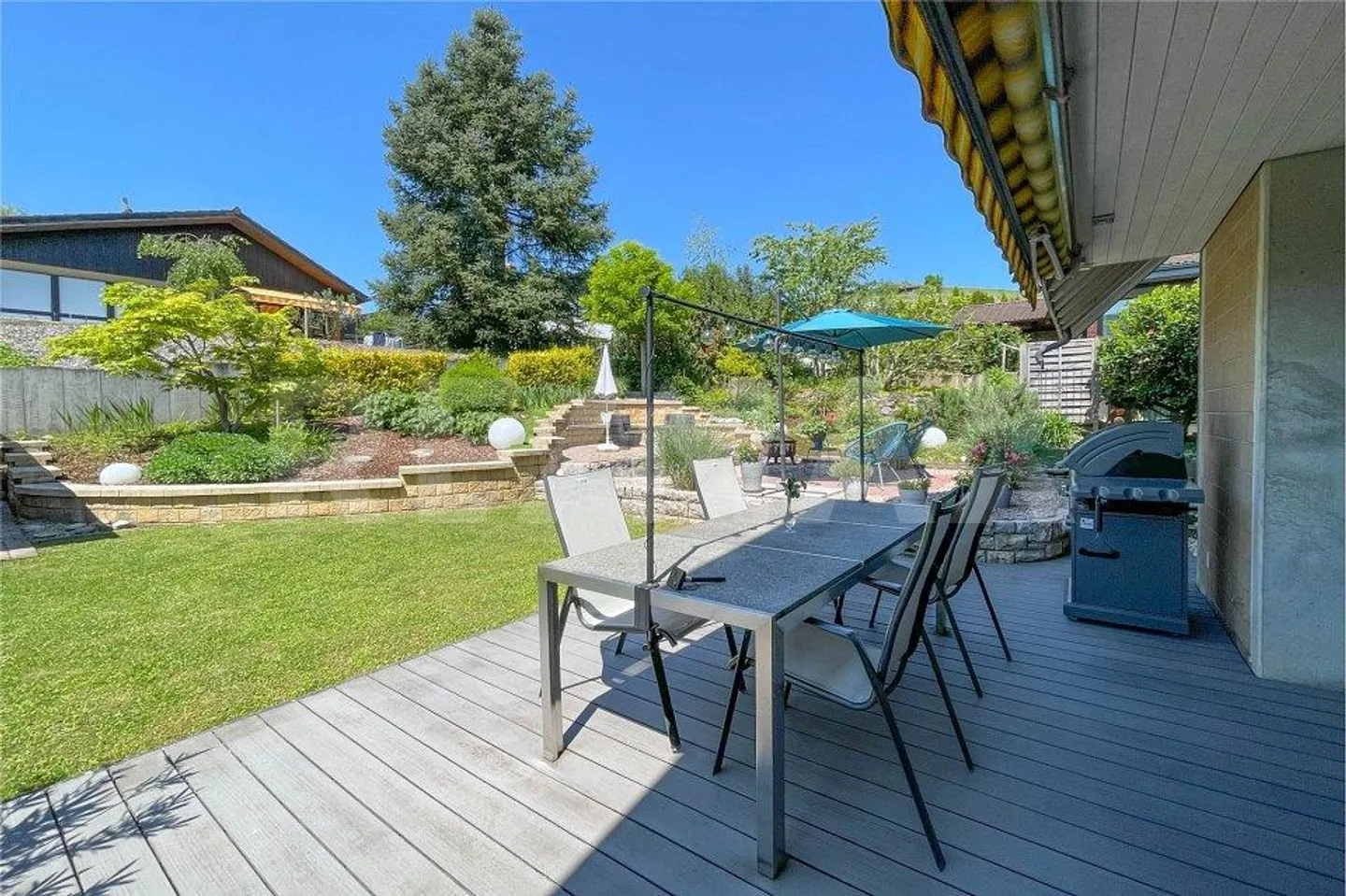 Oasi di giardino - Casa indipendente con vista su Magden in vendita - Foto 8 di 13