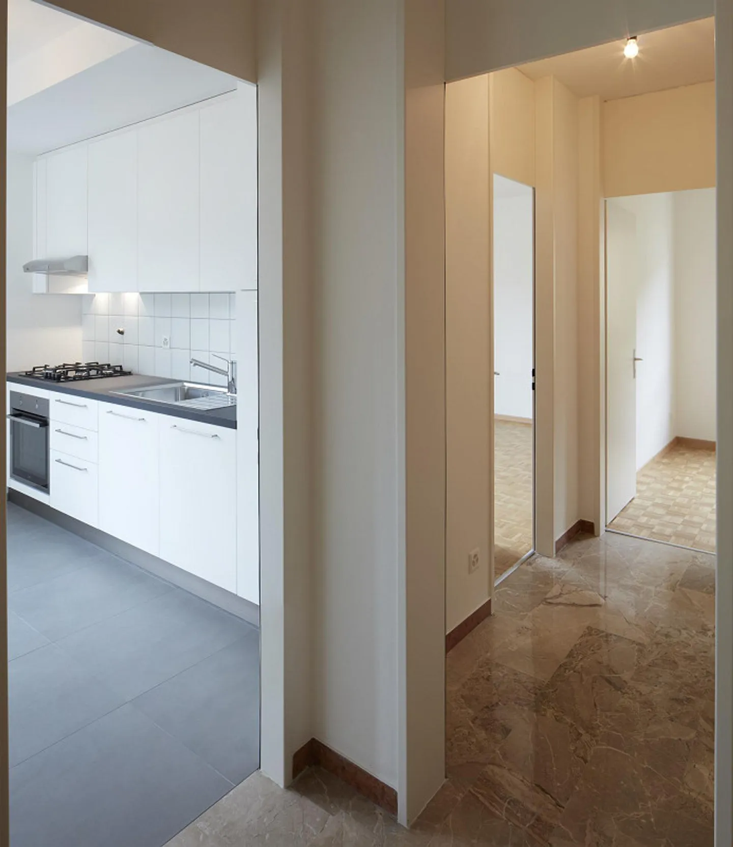 Helles 3,5-Zimmer-Apartment mit Balkon in Lugano - Foto 4 von 11