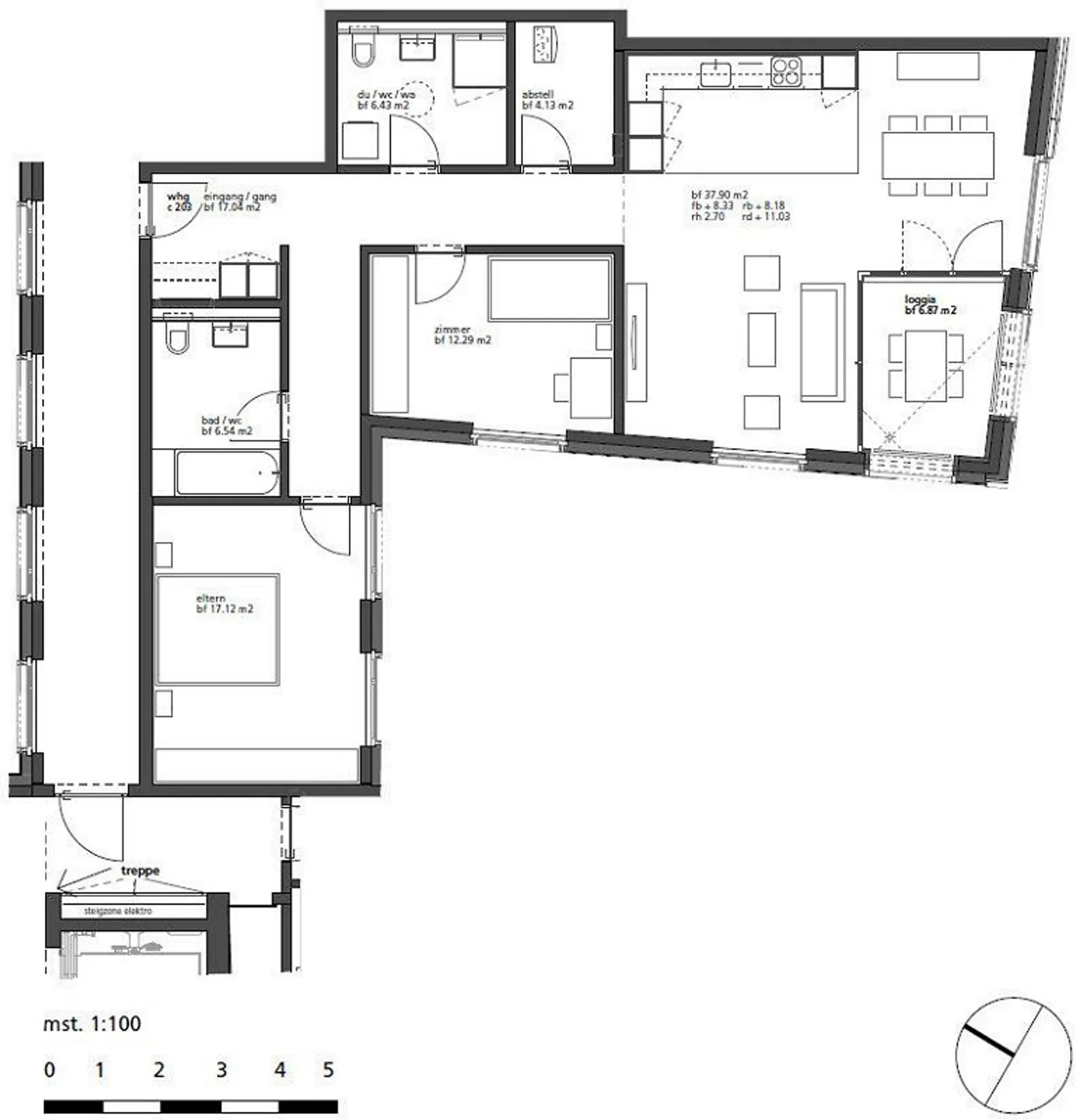 Appartement 3.5 pièces ultra moderne au cœur d'Altstätten ! - Photo 11 sur 11
