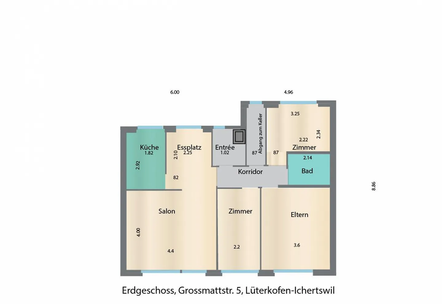 Freistehendes Einfamilienhaus mit Potenzial - Foto 4 von 4