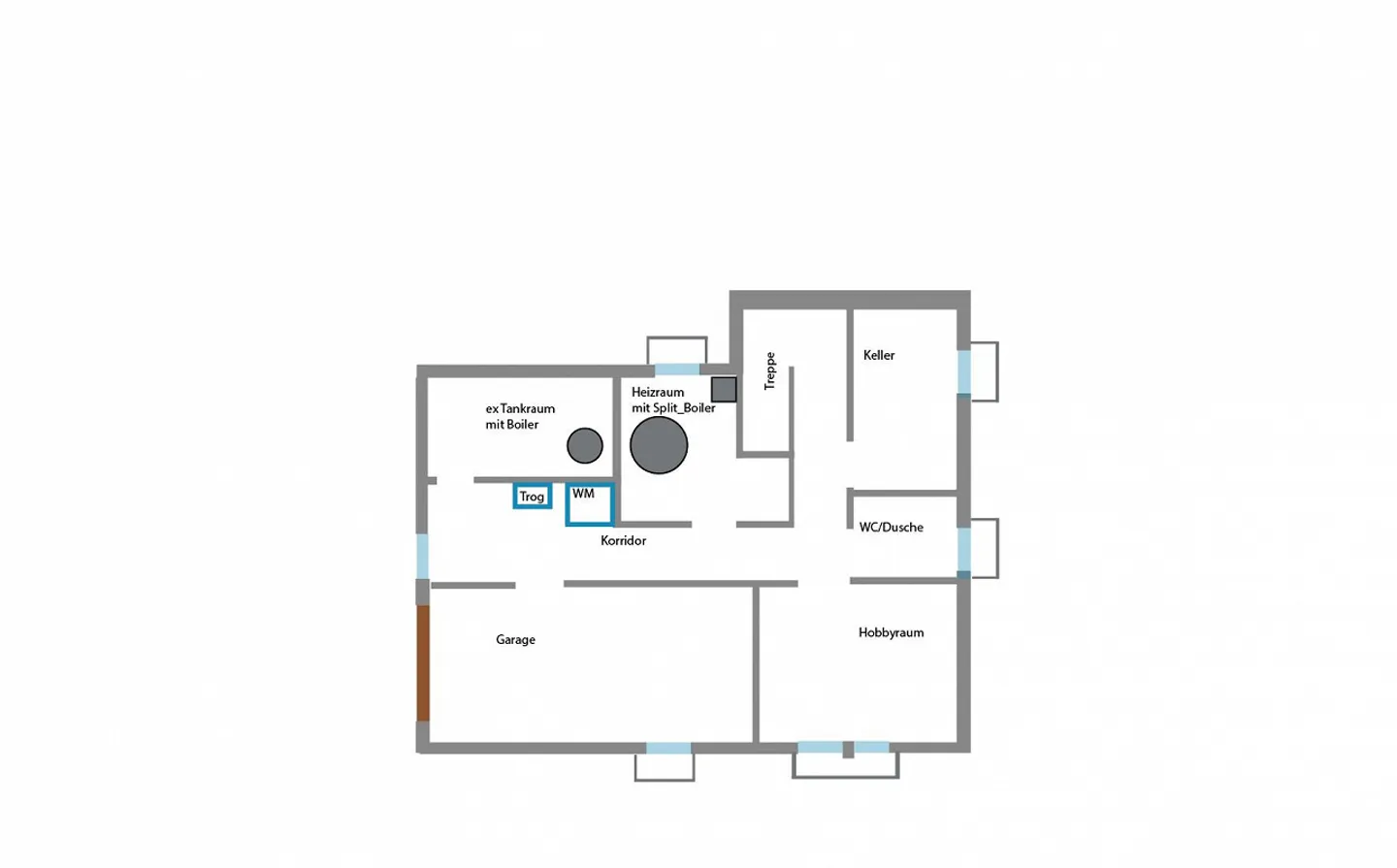 Freistehendes Einfamilienhaus mit Potenzial - Foto 3 von 4