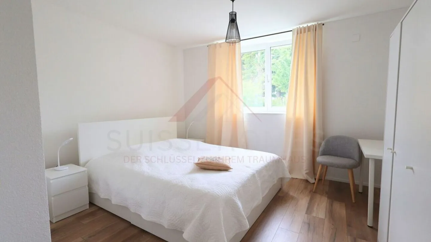 Charmant 2.5 pièces de 60 m² avec terrasse de 17 m² et jardin privatif (24 m²) - lumineux, clé en main et idéal pour vivre ou investir - Photo 7 sur 9