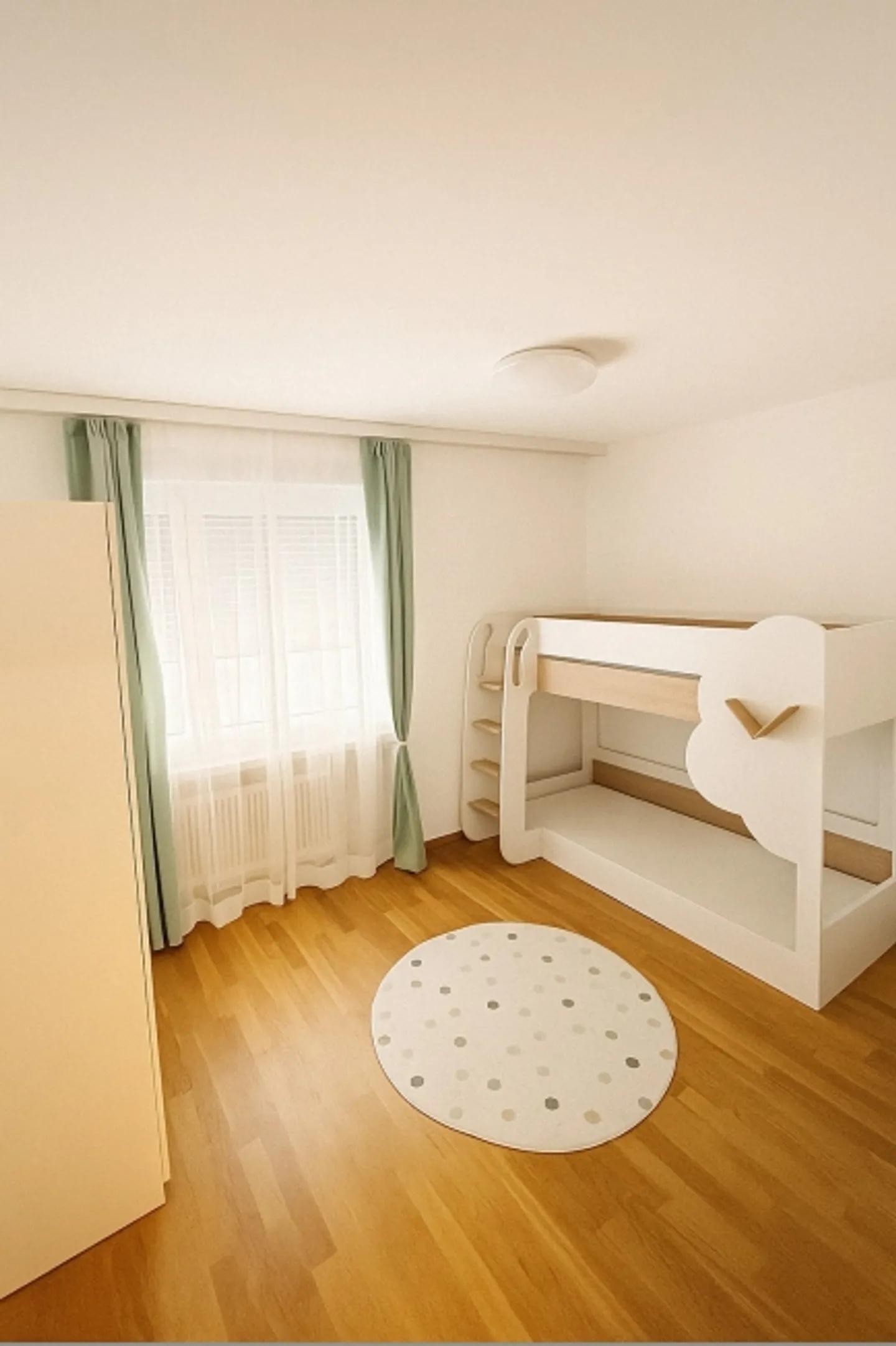 3.5-room apartment with two balconies, private washing tower and underground parking space - Photo 5 of 10