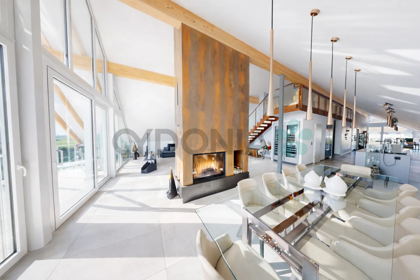 Exclusive Duplex Penthouse of Exceptional Quality over 275m² 15 Minutes from Nyon - Photo 10 of 12