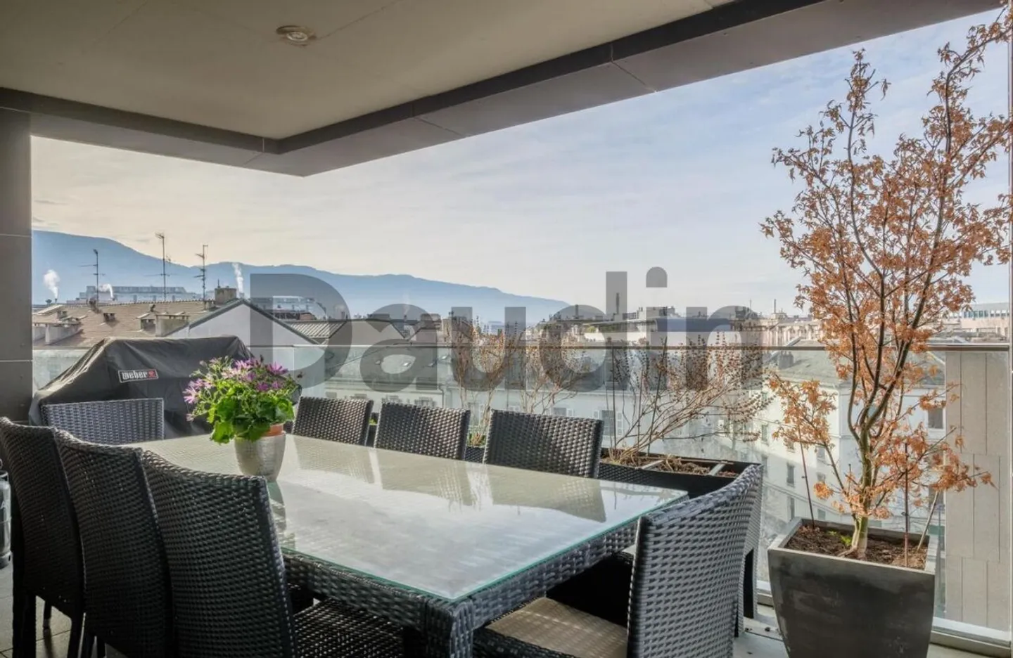 7-room penthouse with panoramic view in Carouge - Photo 9 of 9