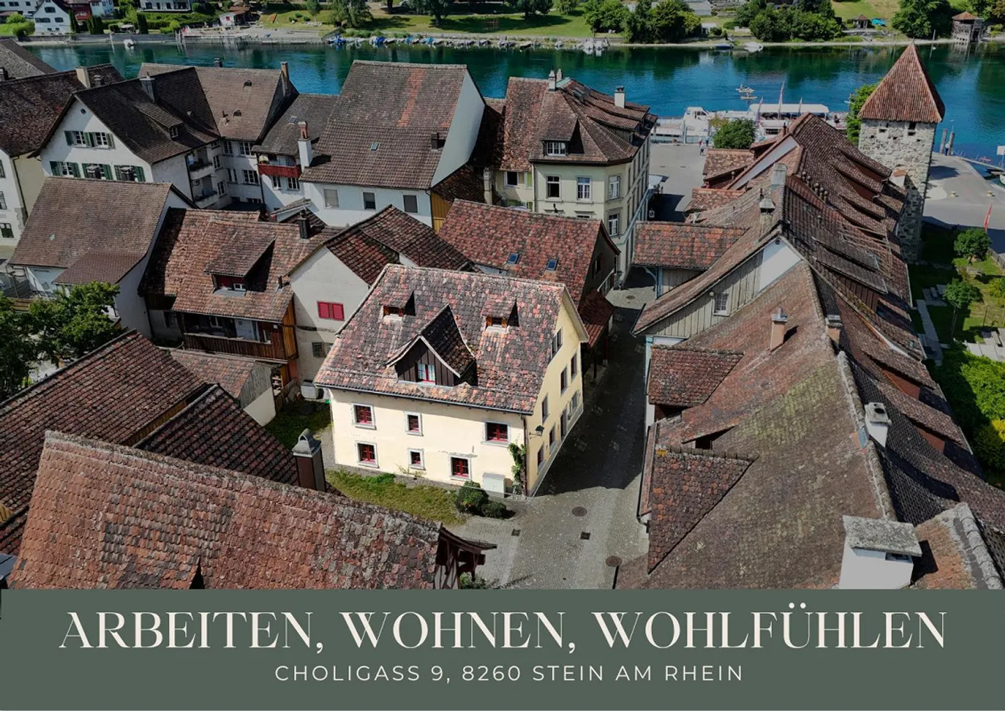 WORKING, LIVING, FEELING GOOD, Historic Townhouse with Character in Stein am Rhein - Photo 1 of 13