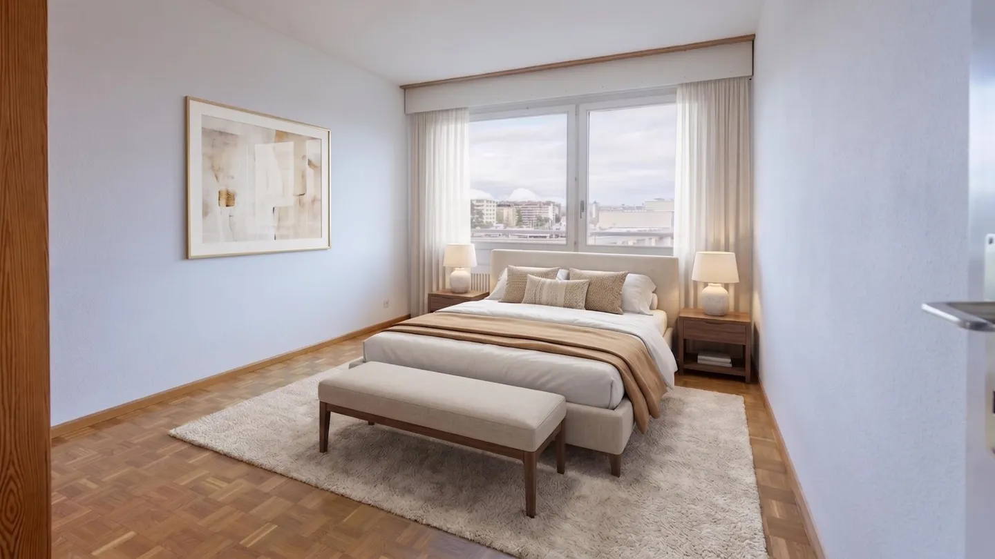 Geräumige Wohnung mit Terrasse - Foto 11 von 18