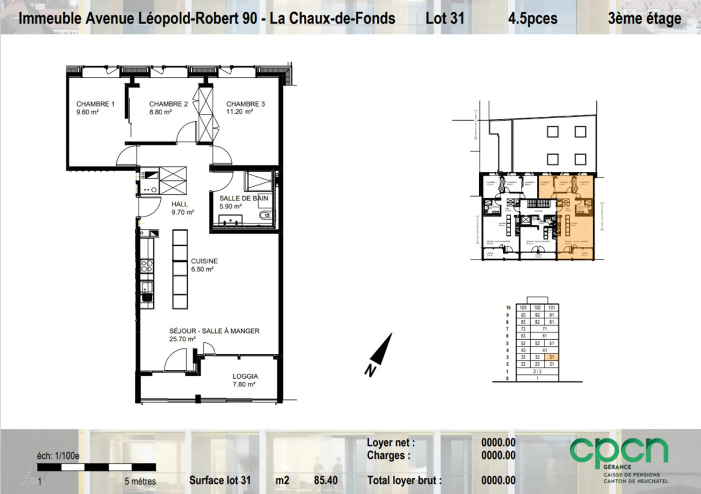 Bel appartement dernièrement rénové de 4.5 pièces - Photo 6 sur 6