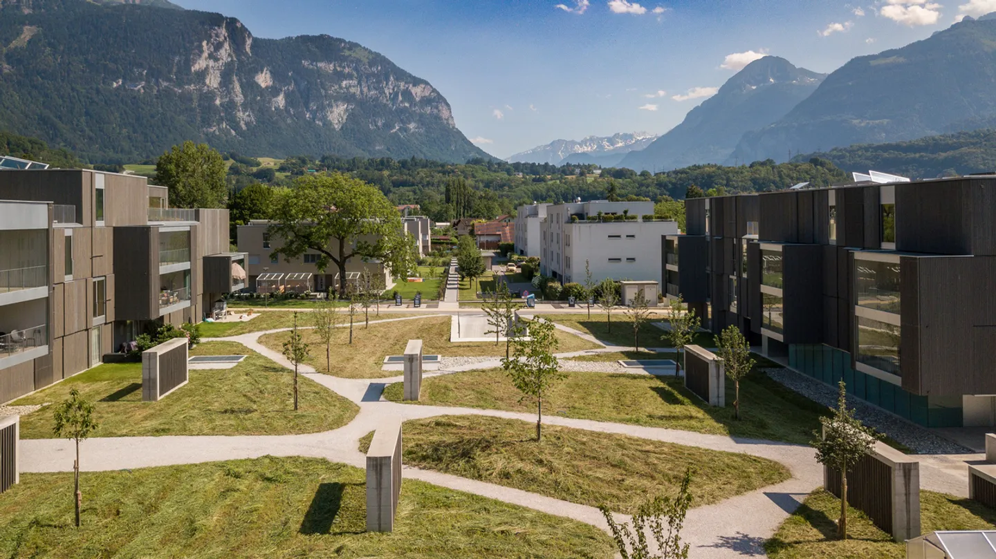 Logement 4.5 pièces au 1er étage - 107m2 - Bex-Jardins - B3-321  - Photo 1 sur 9