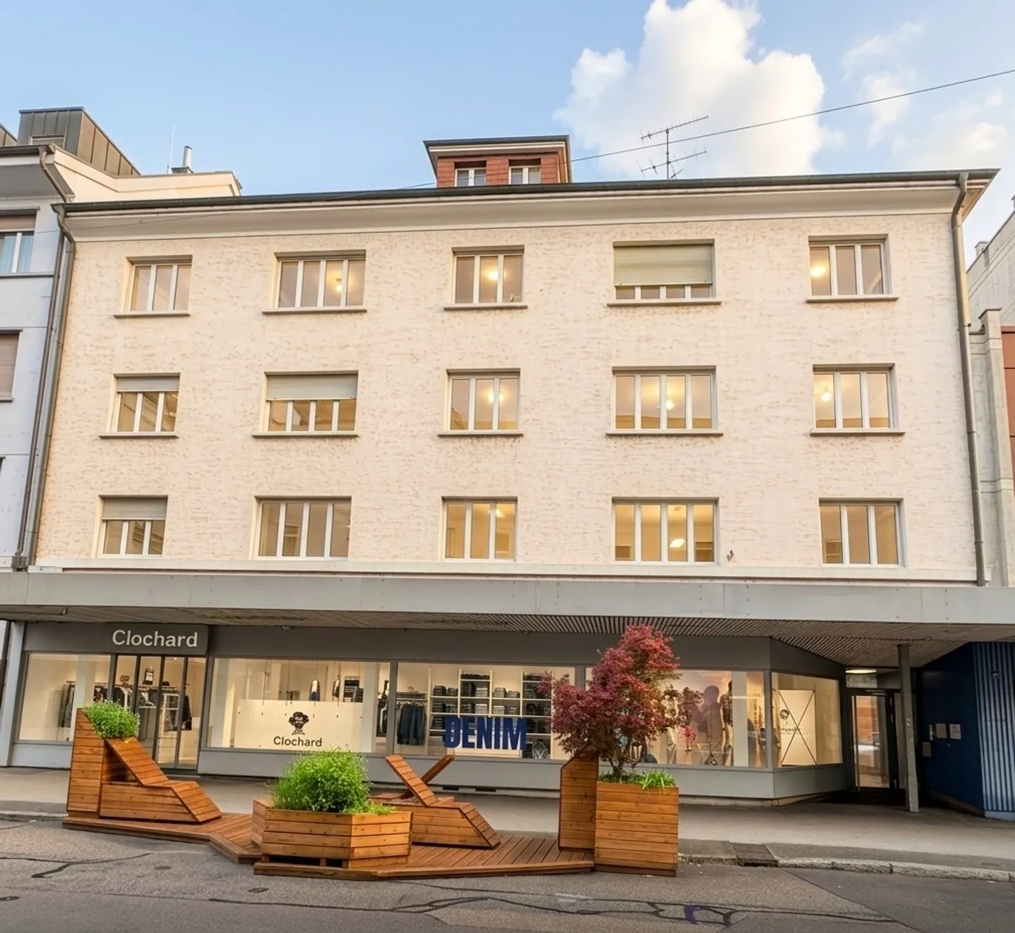 Zu verkaufen in Delémont: Mischgebäude mit 6 Wohnungen und 1 Geschäft - Foto 1 von 2