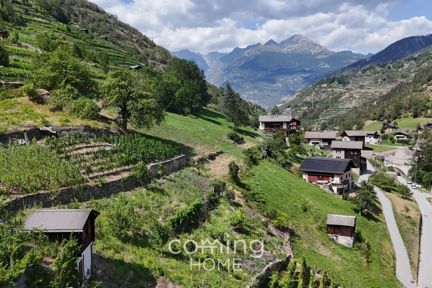 Parcela vitivinicola con casa vitivinicola a Stalden - Viticoltura nella valle di Visp - Foto 6 di 9