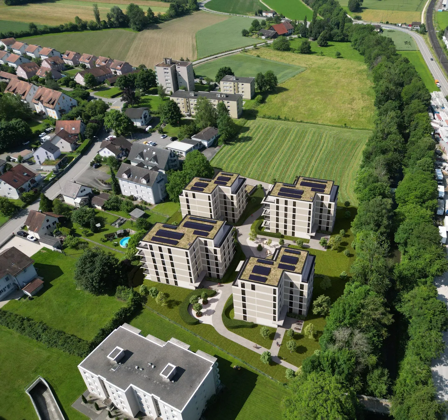 Prima locazione sviluppo Muhrmatt Wangen vicino a Olten - Foto 1 di 6