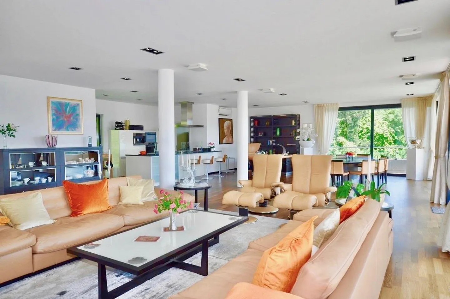 Magnificent Luxury Penthouse mit Dachterrasse und Blick auf den Luganersee - Foto 4 von 21