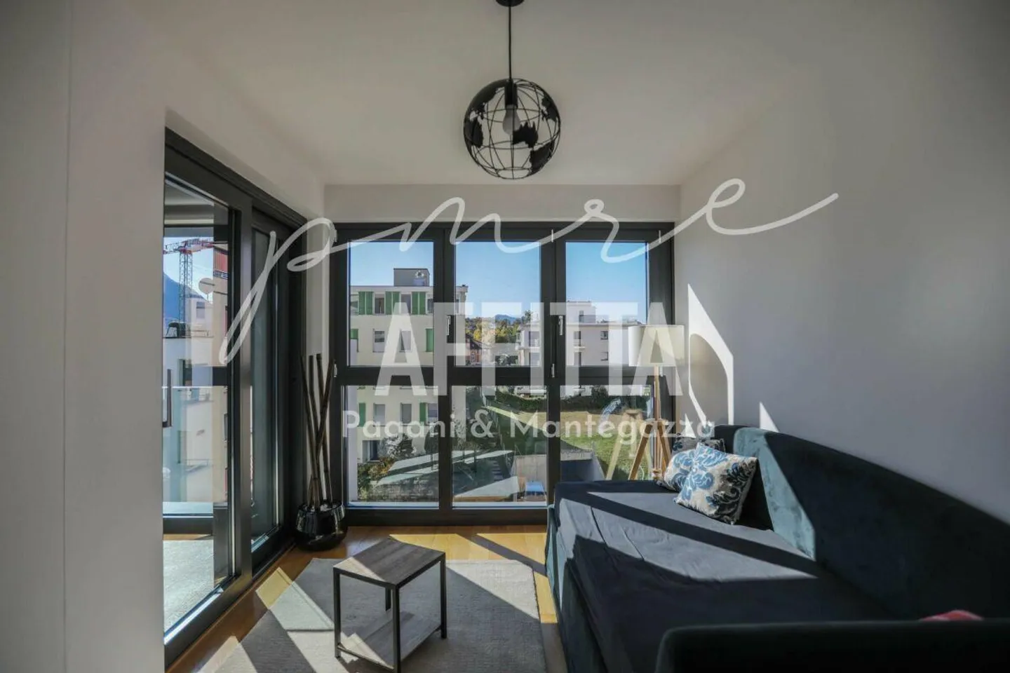 MASSAGNO | VIEW ON THE LAKE | FURNISHED 3.5 ROOMS - Photo 8 of 11